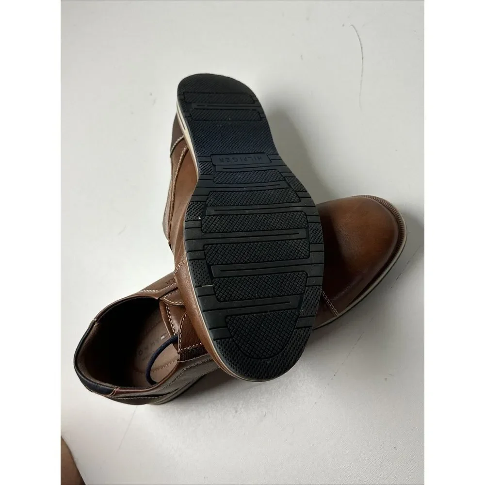TOMMY HILFIGER Urban Oxford‎ Shoes Men's Size US 9 M Dark Natural